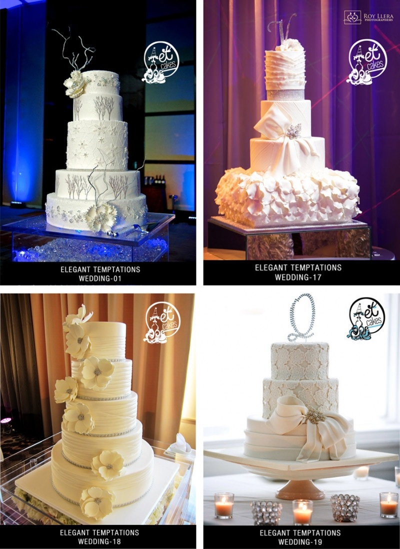 Wedding Cakes Miami
 Miami Custom Wedding Cake Designs
