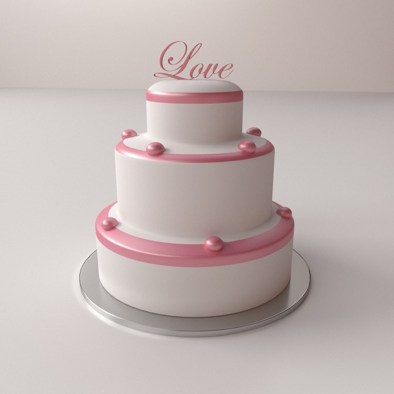 Wedding Cakes Models
 3D wedding cake model