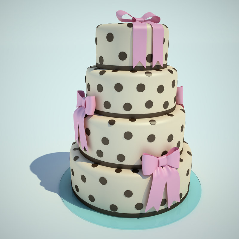 Wedding Cakes Models
 3d model wedding cake