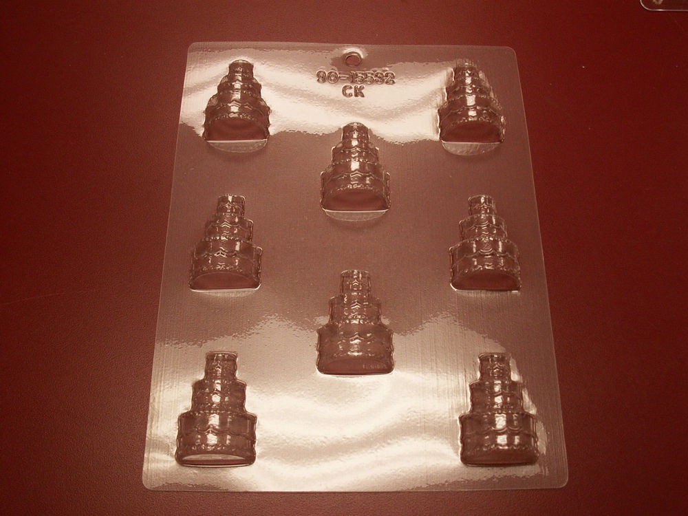 Wedding Cakes Mold
 TIERED WEDDING CAKE MOLD Make your own Candy or Chocolate