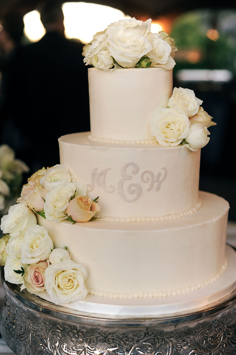 Wedding Cakes Monogram
 Nico and LaLa Wedding Cake Inspiration