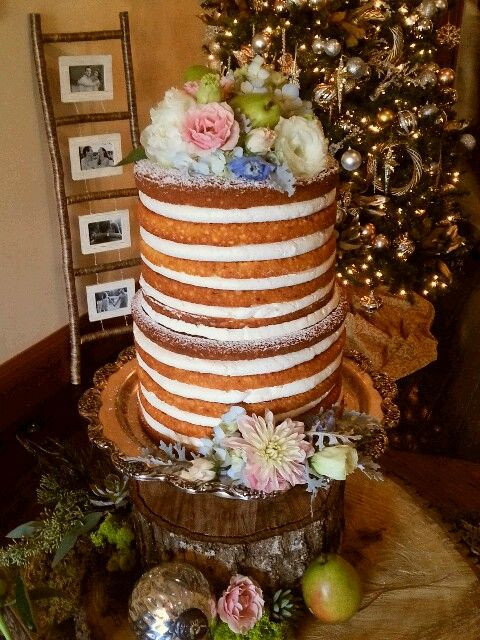 Wedding Cakes Montgomery Al
 Naked cake by Jennie Weller Catering at the Young House in