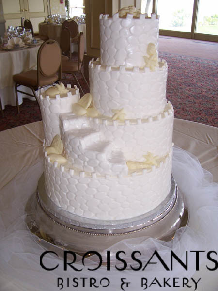 Wedding Cakes Myrtle Beach
 Croissants Bistro & Bakery Myrtle Beach SC Wedding Cake