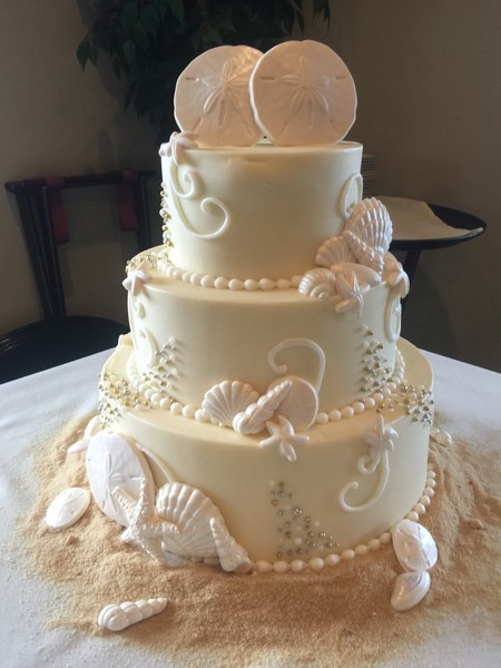 Wedding Cakes Myrtle Beach Sc
 Croissants Bistro & Bakery Myrtle Beach SC Wedding Cake