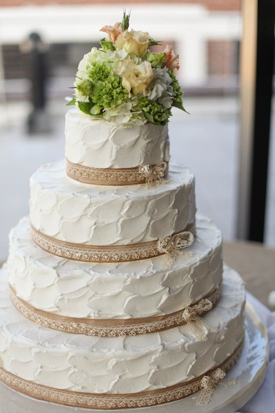 Wedding Cakes Nashville
 Deep Purple and Rustic Nashville Wedding