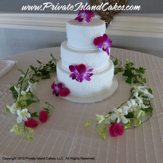 Wedding Cakes Nh
 Private Island Cakes Wedding Cake Windham NH