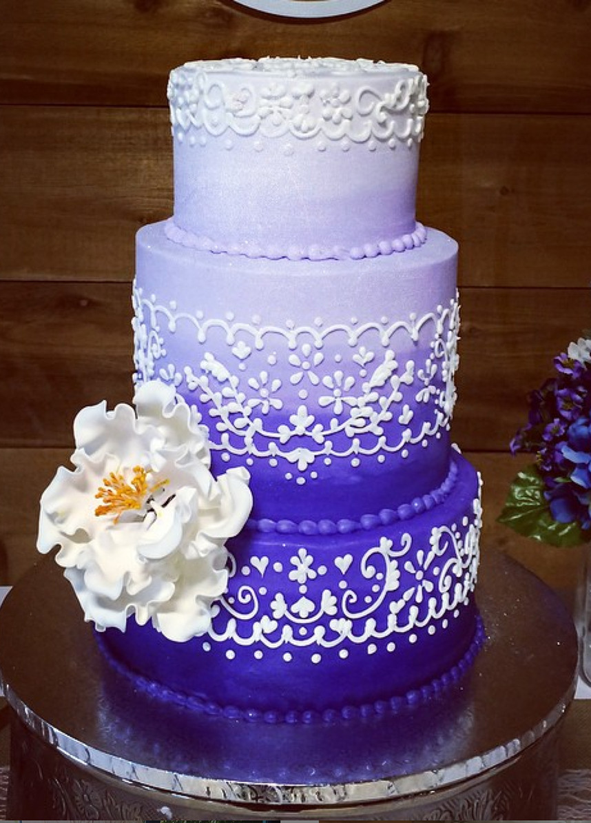 Wedding Cakes Okc
 Colorful Oklahoma Wedding Cakes