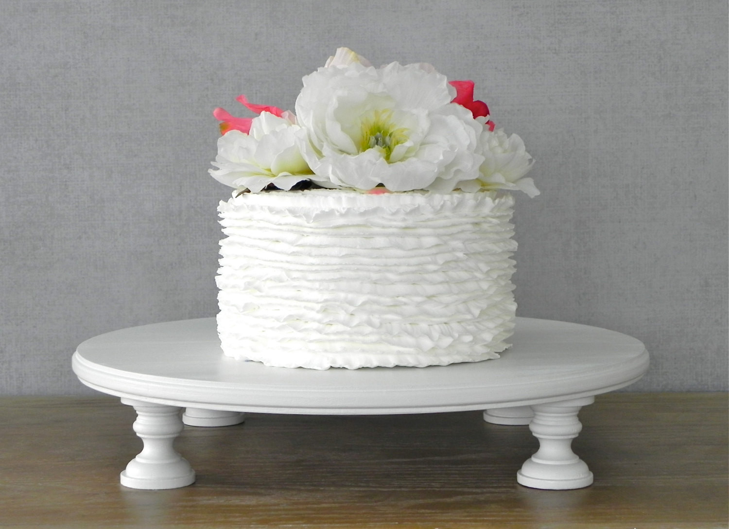 Wedding Cakes On Stand
 Cake Stand 14 Wedding Cake Stand Cupcake Round White