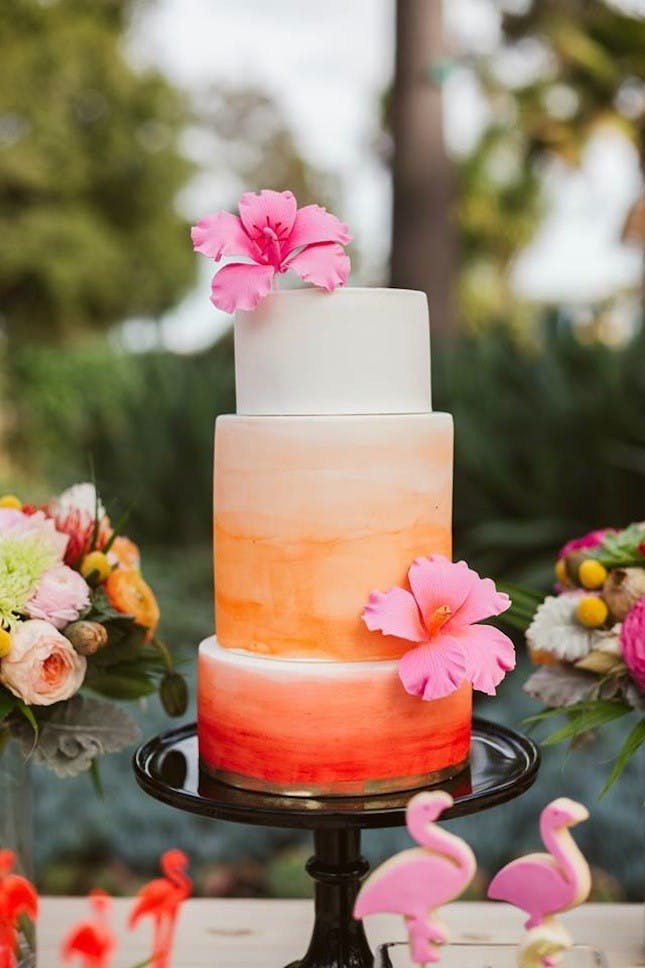 Wedding Cakes Palm Springs
 17 Tropical Wedding Cakes Perfect for Summer Weddings