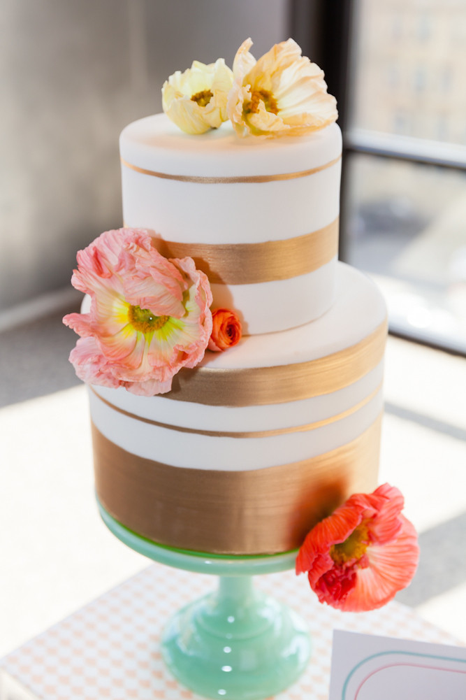 Wedding Cakes Palm Springs
 Urban Palm Springs A Styled Shoot Full of Color