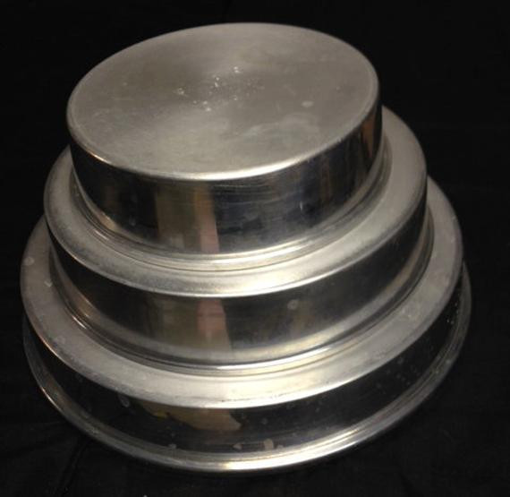 Wedding Cakes Pans
 Wedding Cake Pans 3 Tier Cake Pans Mirro by RusticBuckets