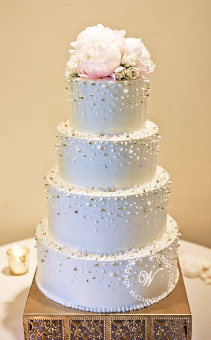 Wedding Cakes Pearls
 A Pearl Inspired Wedding Wedding Fanatic