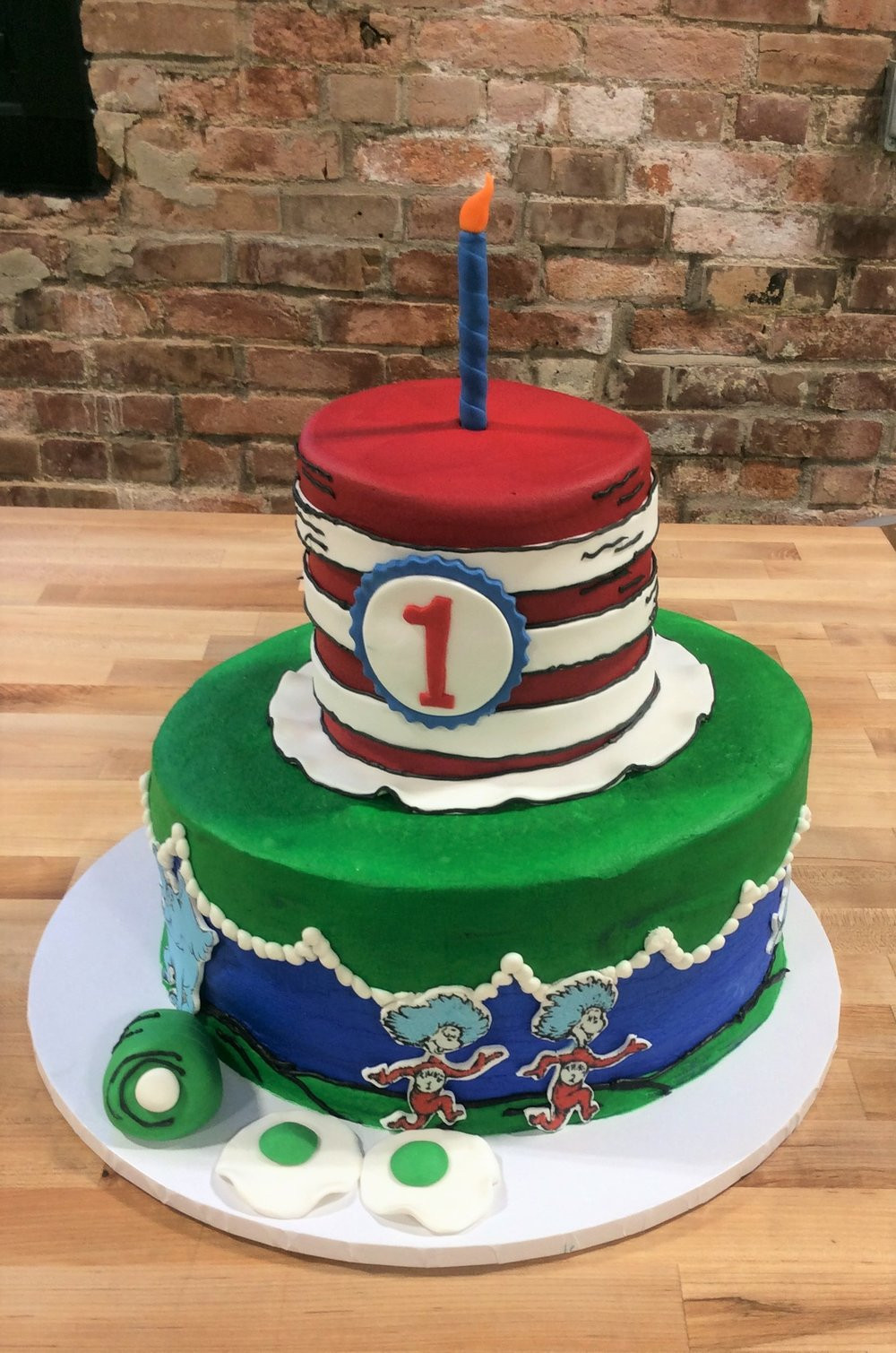 Wedding Cakes Peoria Il
 Dr Seuss Party Cake — Trefzger s Bakery