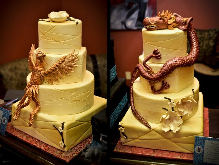 Wedding Cakes Phoenix
 18 best images about Dragon and Phoenix Cake Inspiration