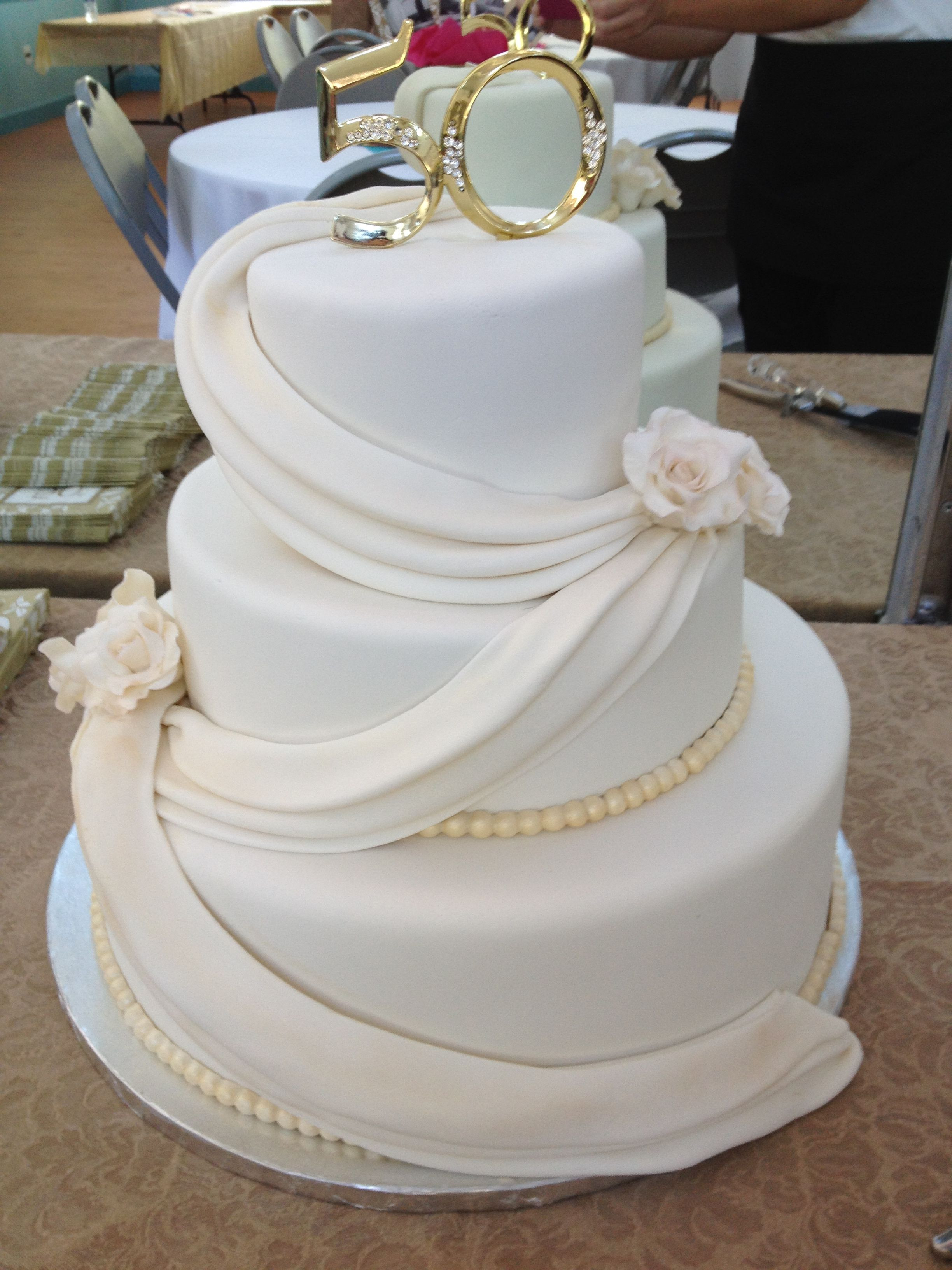 Wedding Cakes Pictures Pinterest
 50th Wedding Anniversary Cake Cakes