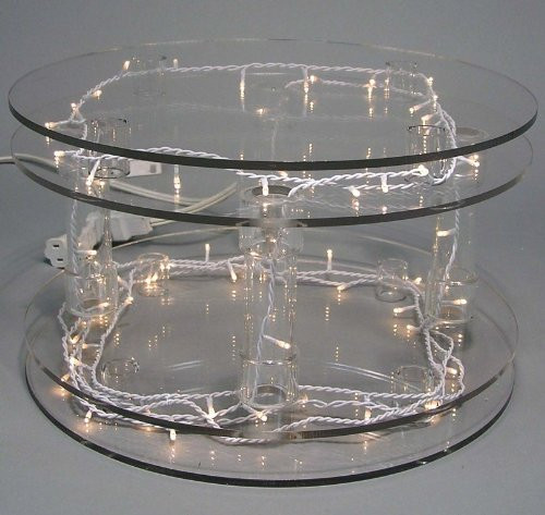 Wedding Cakes Plates
 Custom Sizes Available Crystal Clear Acrylic Cake Stands