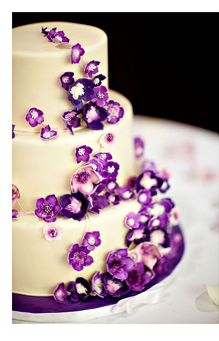 Wedding Cakes Purple Flowers 20 Of the Best Ideas for Izzycakes’ Creations – Izzycakes Classes &amp; Techniques