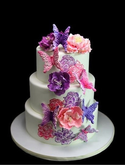 Wedding Cakes Queens Ny
 Butterfly Bakeshop Wedding Cake New York New York