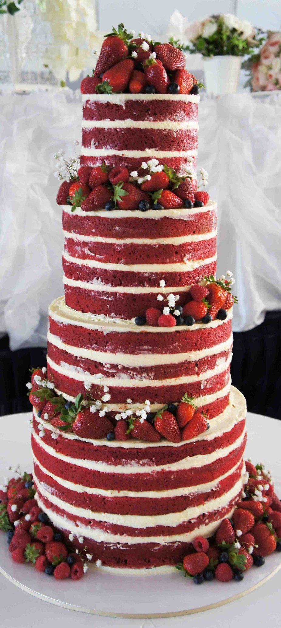 Wedding Cakes Red
 Ruby wedding anniversary cake red velvet cake