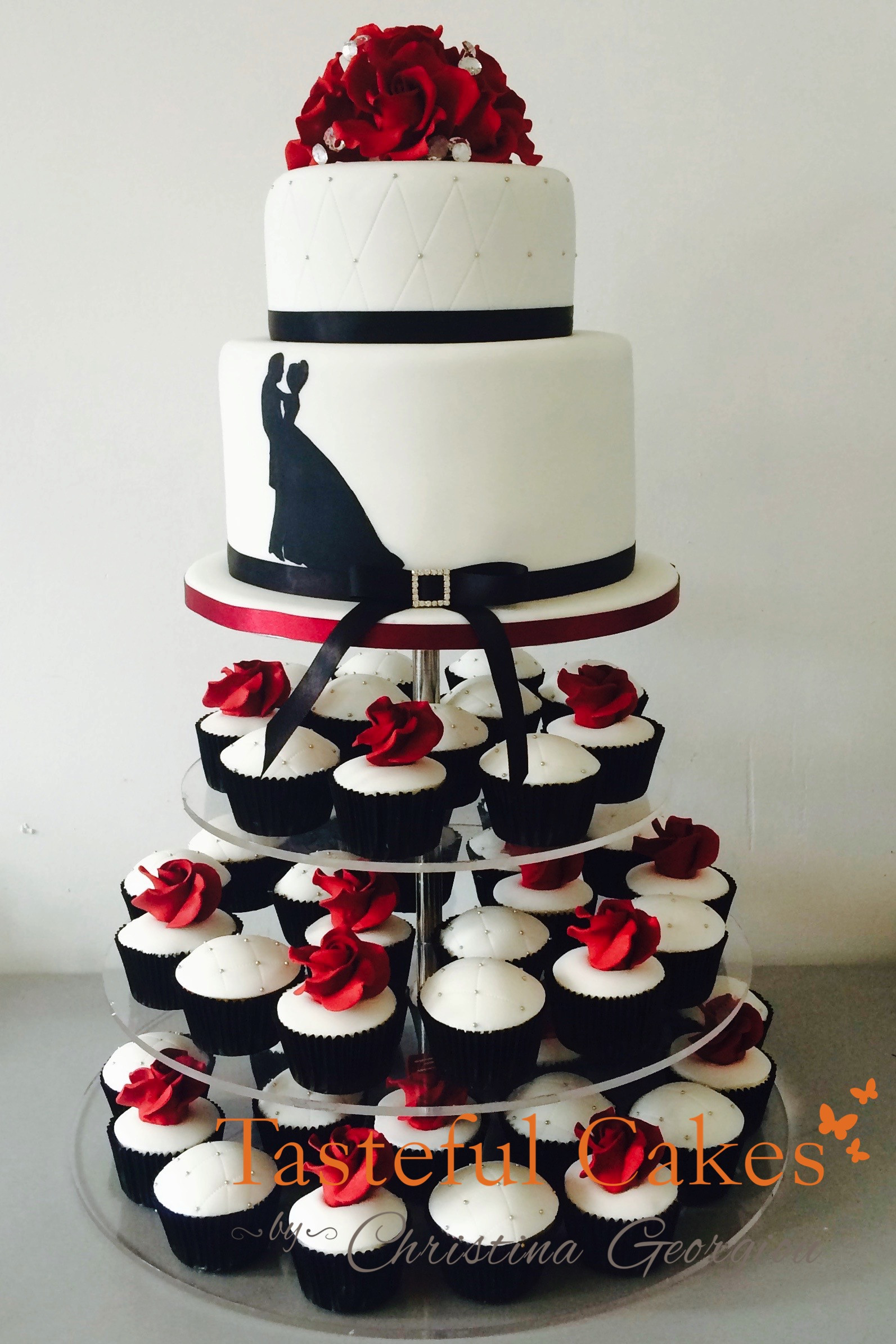 Wedding Cakes Red And Black
 Black and Red Wedding Cakes