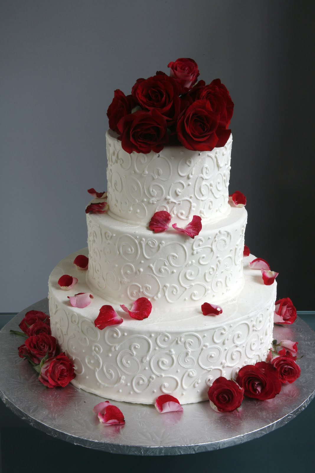 Wedding Cakes Roses
 A Simple Cake May 2011