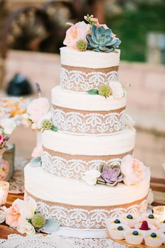 Wedding Cakes Rustic
 20 Rustic Country Wedding Cakes for The Perfect Fall Wedding