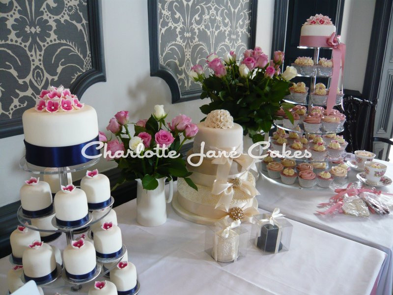 Wedding Cakes Samples
 Sample Charlotte Jane Cakes at Somerset Wedding Fairs