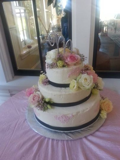 Wedding Cakes Santa Rosa
 Willow Tree Bakery Wedding Cake Santa Rosa CA