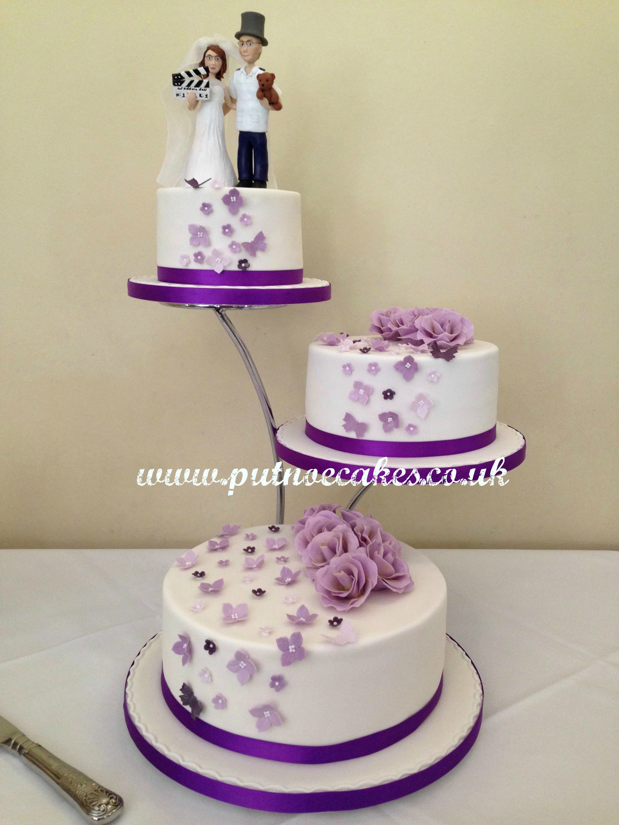 Wedding Cakes Separate Tiers
 Separate Tier Wedding Cakes