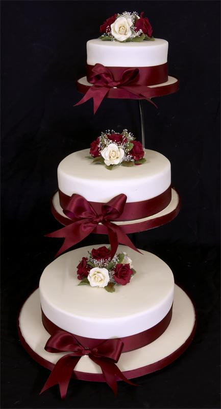 Wedding Cakes Separate Tiers
 Ya estoy de novia diciembre 2010