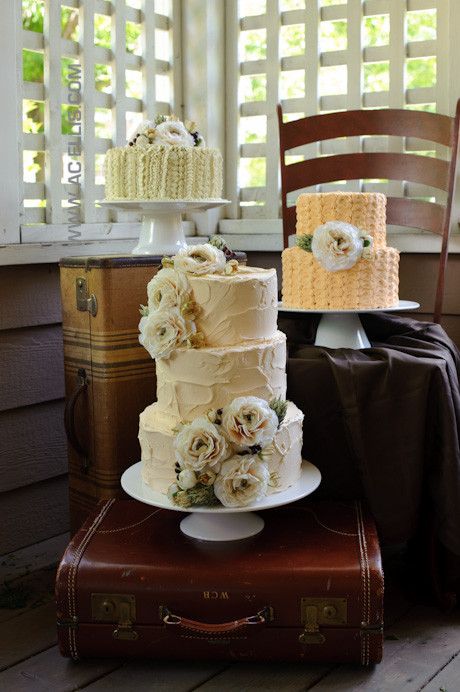 Wedding Cakes Sioux Falls Sd
 Textured Vintage Wedding Cakes The Cake Lady Sioux Falls
