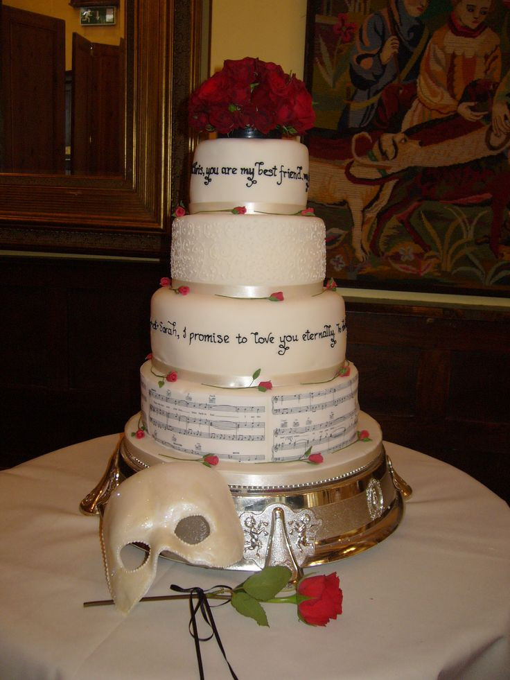 Wedding Cakes Songs
 174 best images about Phantom of the Opera on Pinterest