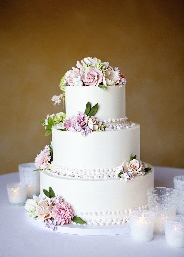 Wedding Cakes Sonoma County
 Elegant Sonoma Valley Winery Wedding