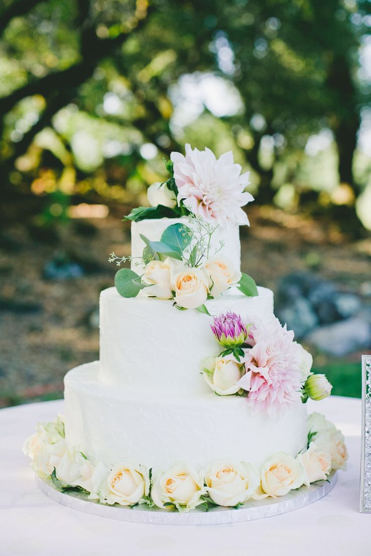 Wedding Cakes Sonoma County
 36 best Smooth Buttercream Wedding Cakes images on