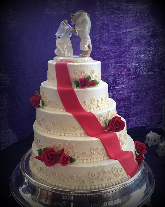 Wedding Cakes Springfield Mo
 Beauty and the Beast wedding cake