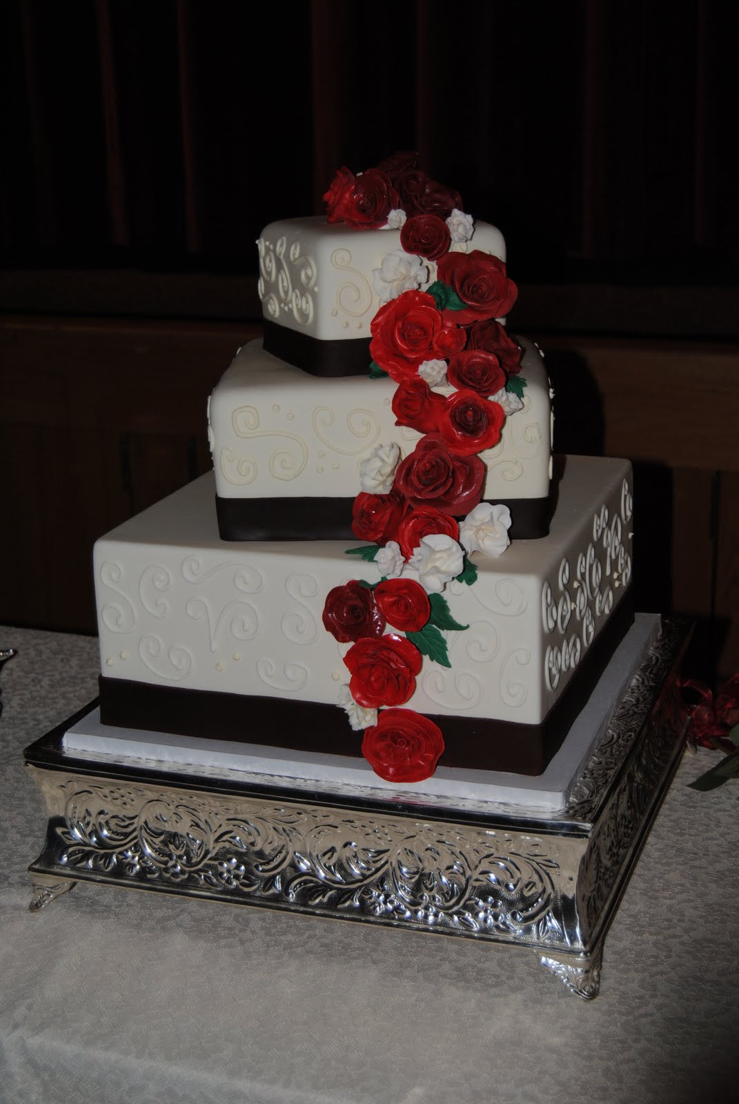 Wedding Cakes Square
 Wedding cake pictures square idea in 2017