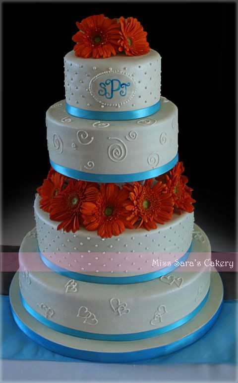 Wedding Cakes St Paul Mn
 109 best Orange & Turquoise Party images on Pinterest