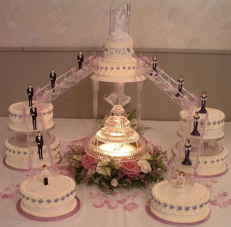 Wedding Cakes Stairs
 25 best ideas about Fountain Wedding Cakes on Pinterest