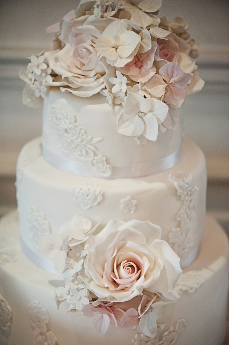 Wedding Cakes Style
 Vintage style wedding cake idea in 2017
