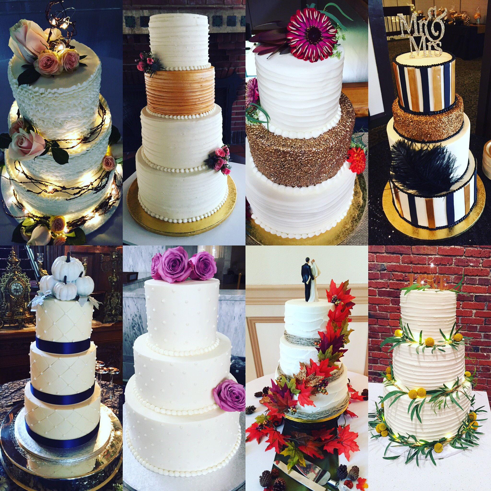 Wedding Cakes Tacoma
 Corina Bakery