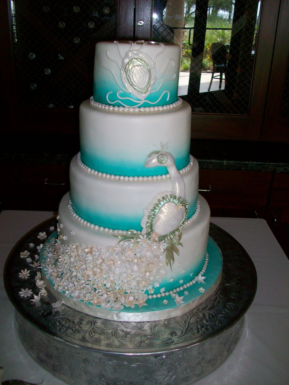 Wedding Cakes Theme
 PEACOCK THEMED WEDDING CAKE