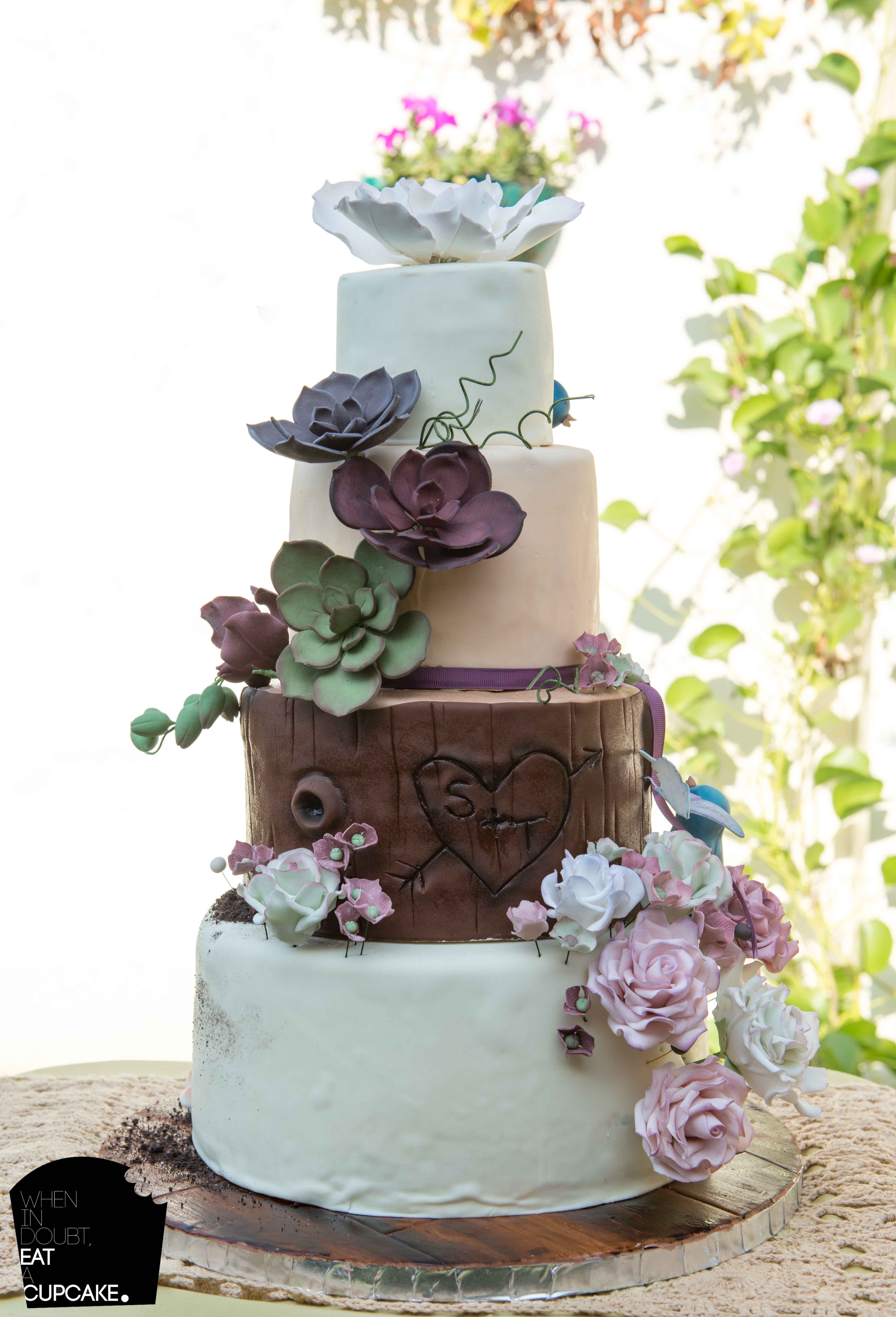 Wedding Cakes Themes
 Woodland Theme Wedding Cake CakeCentral