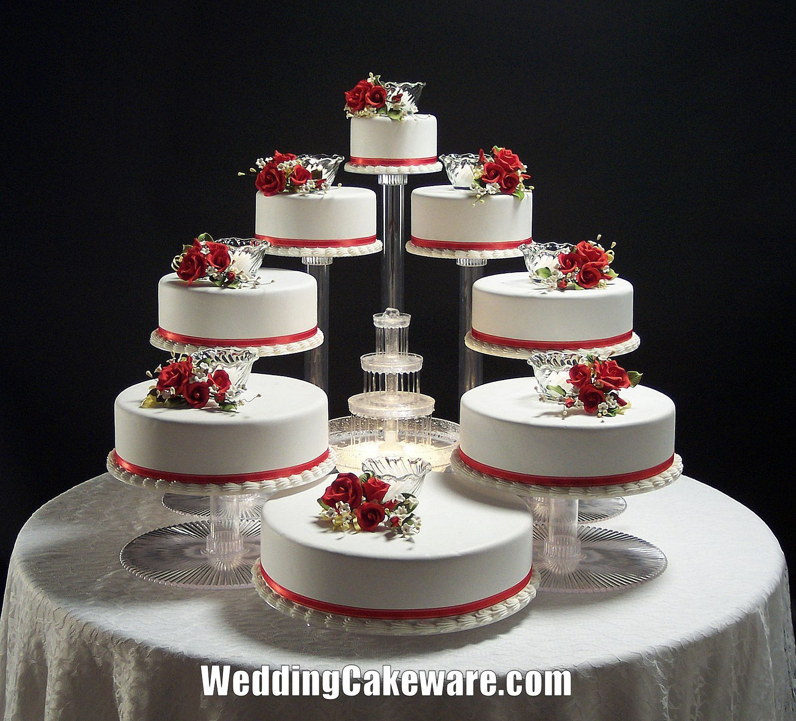 Wedding Cakes Tiers
 8 Tier Cascade Wedding Cake Stand Stands Set • $84 95