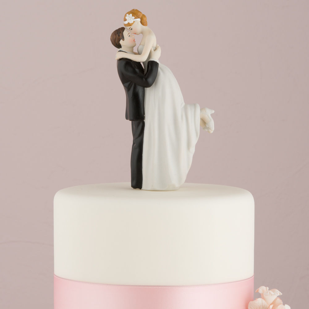 Wedding Cakes Top
 "True Romance" Bridal Couple Wedding Cake Topper