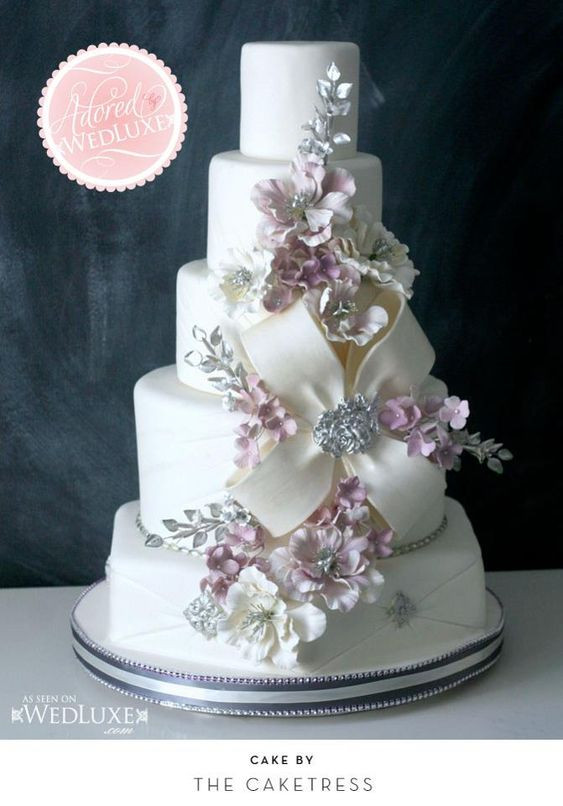 Wedding Cakes Toronto
 Toronto Elegant Wedding Cakes by The Caketress Stylish