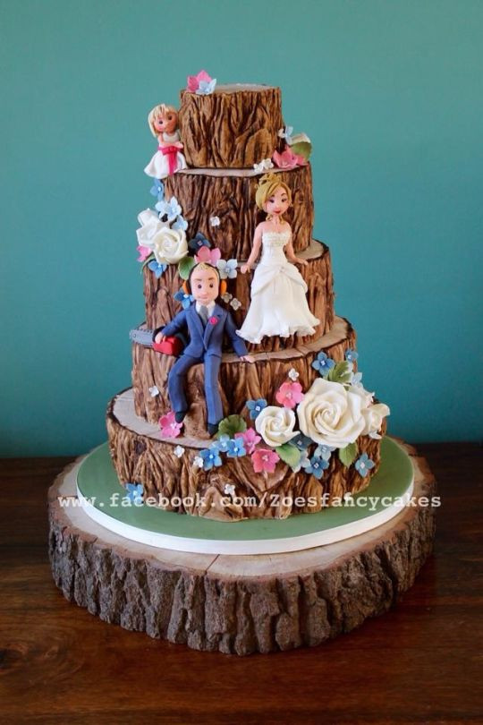 Wedding Cakes Tree
 Tree wedding cake cake by Zoe s Fancy Cakes CakesDecor