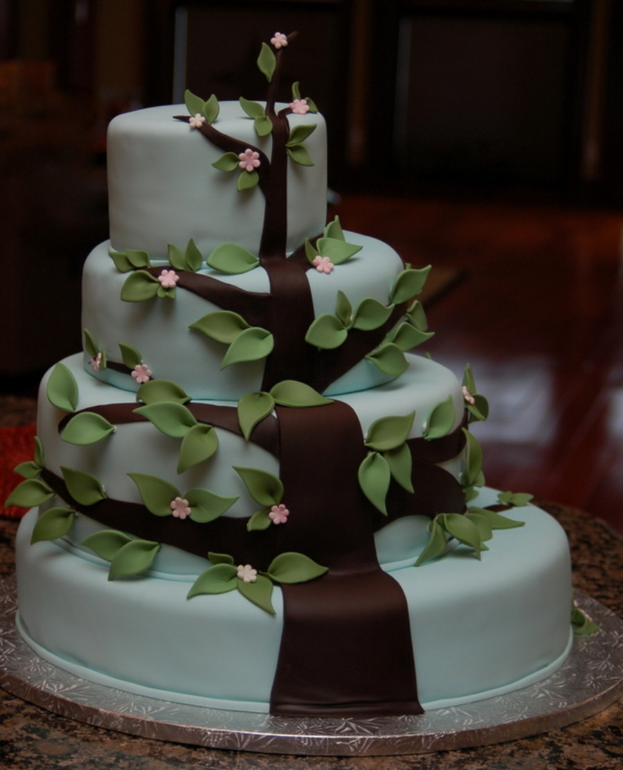Wedding Cakes Tree
 Tree Wedding Cake CakeCentral
