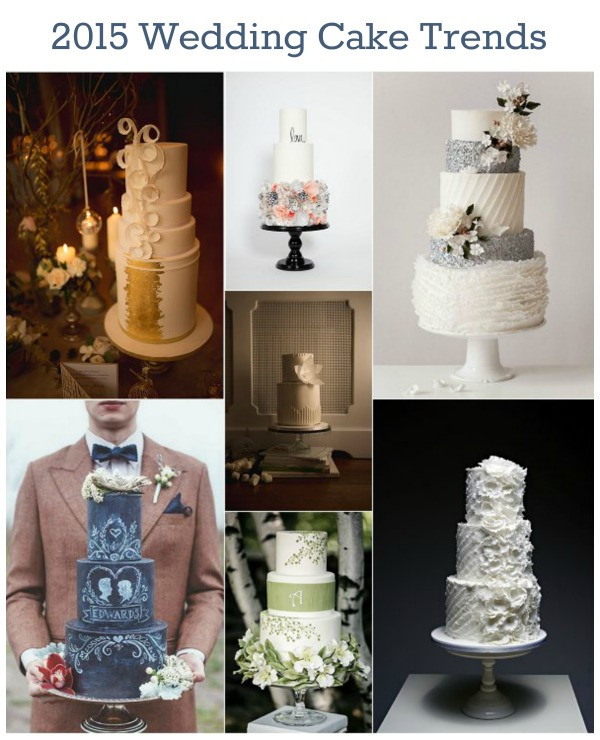 Wedding Cakes Trends
 2015 Wedding Cake Trends