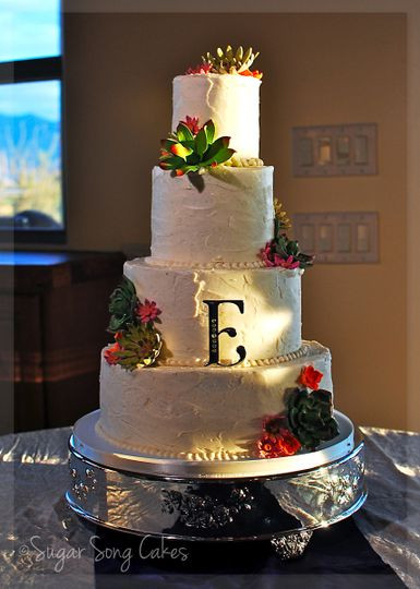 Wedding Cakes Tucson Az
 Sugar Song Cakes Wedding Cake Tucson AZ WeddingWire