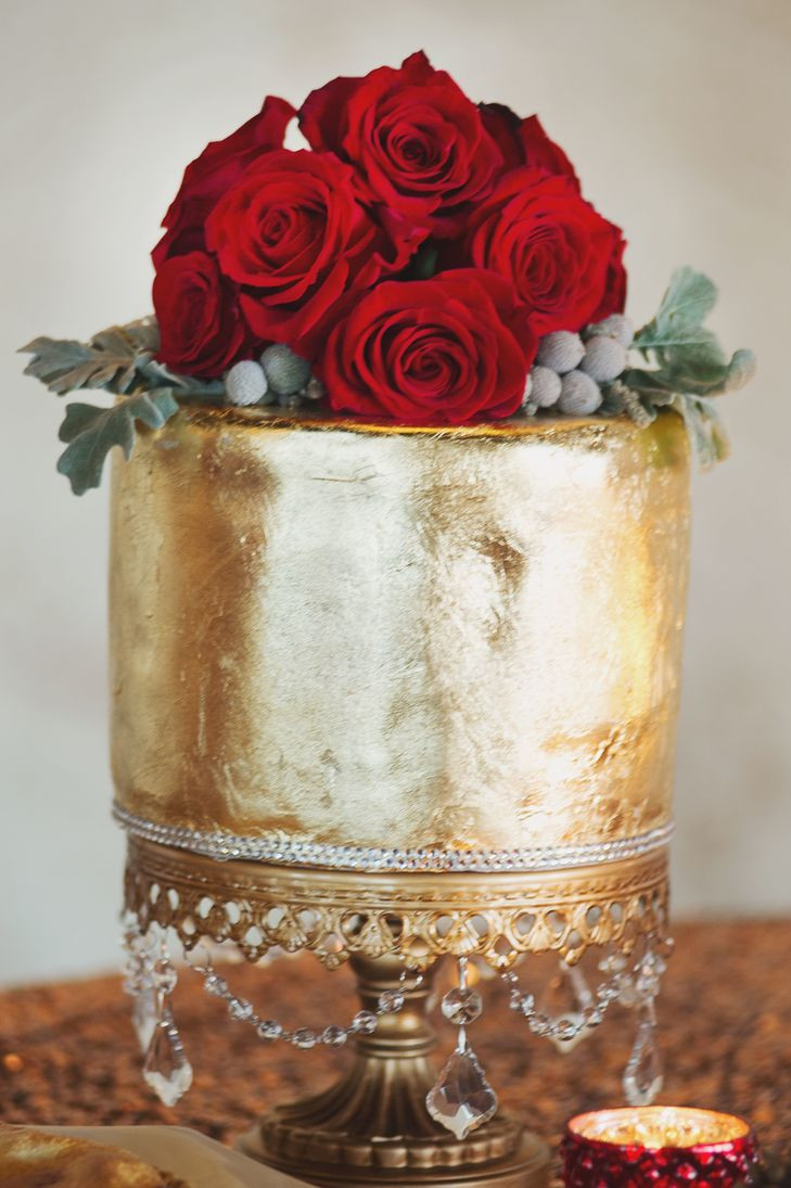 Wedding Cakes Waco Tx
 Metallic Gold Wedding Cake in Waco Texas